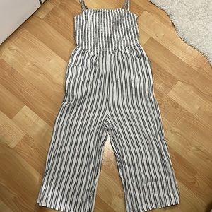 striped romper
